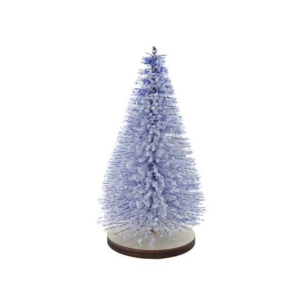 Frosted Bottle Brush Christmas Tree