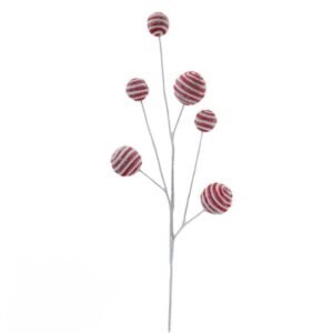 Peppermint Candy Christmas Tree Picks