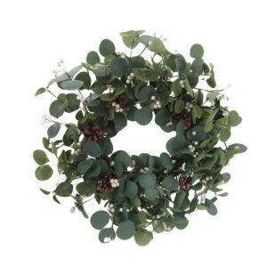 Artificial Eucalyptus Christmas Wreath