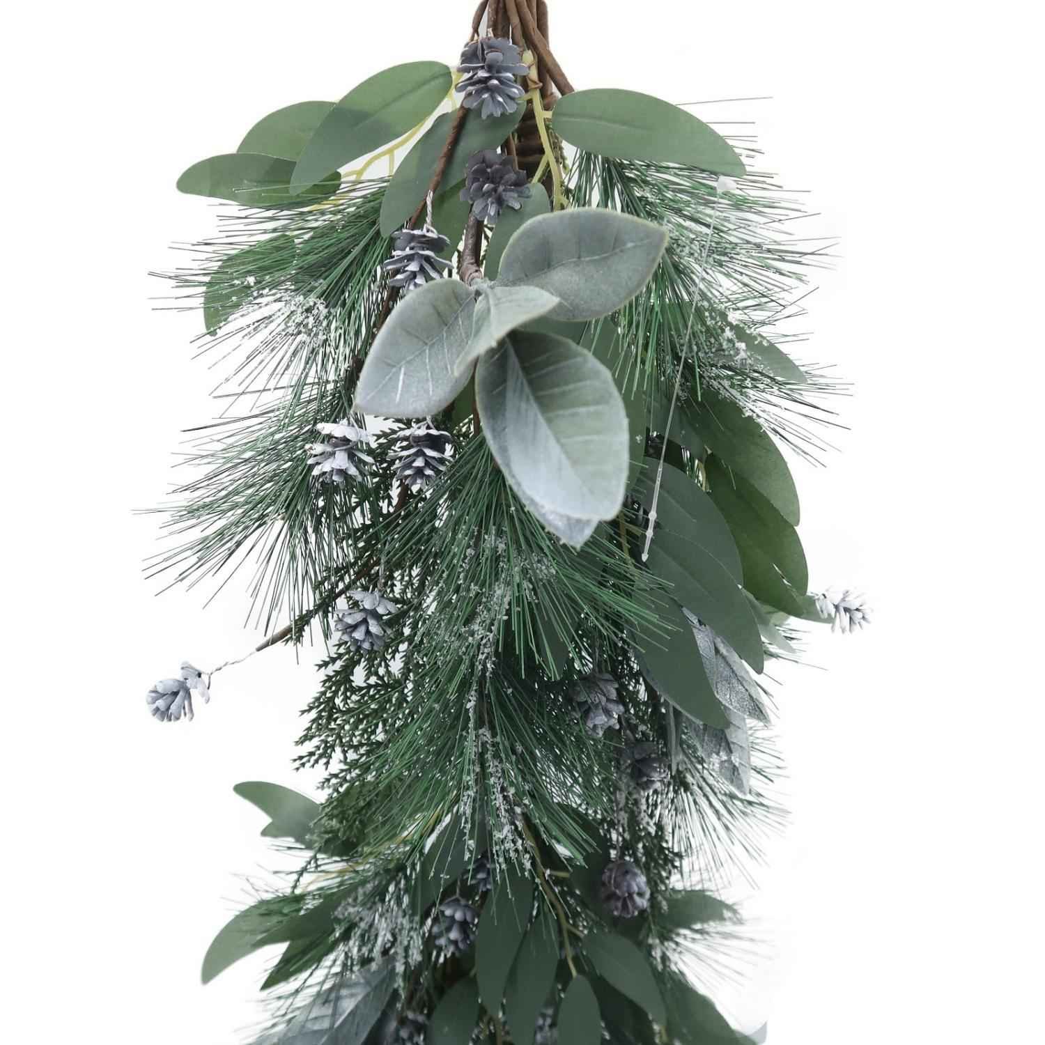 Eucalyptus and Pine Christmas Garland
