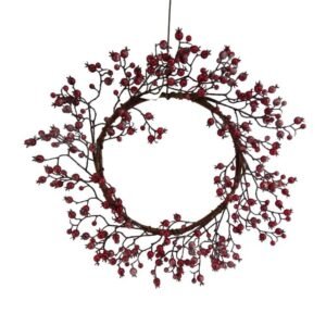 Red Berry Christmas Door Wreath