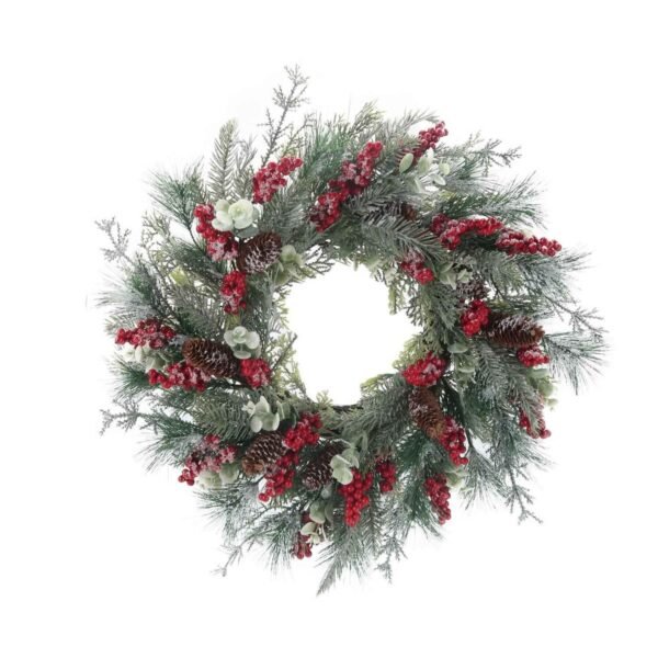 Red Berry Outdoor Christmas Wreath