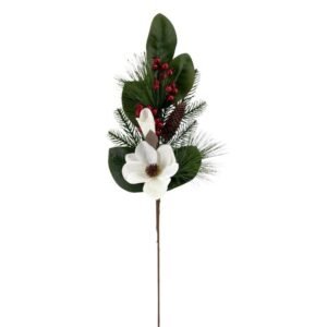 Escolhas de magnólia branca para árvore de Natal