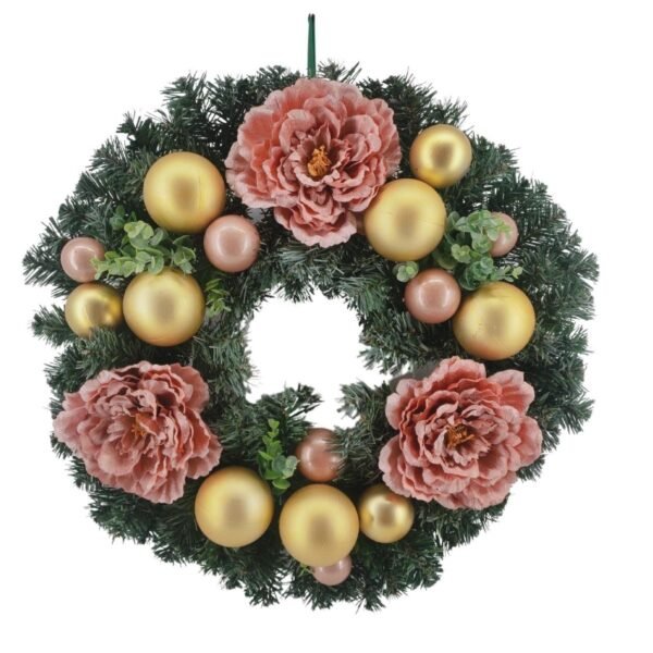 Elegant Front Door Christmas Wreaths