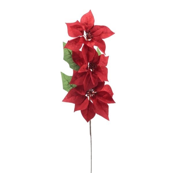Poinsettia Picks for Christmas Tree