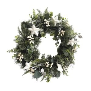 White Berry Christmas Wreath
