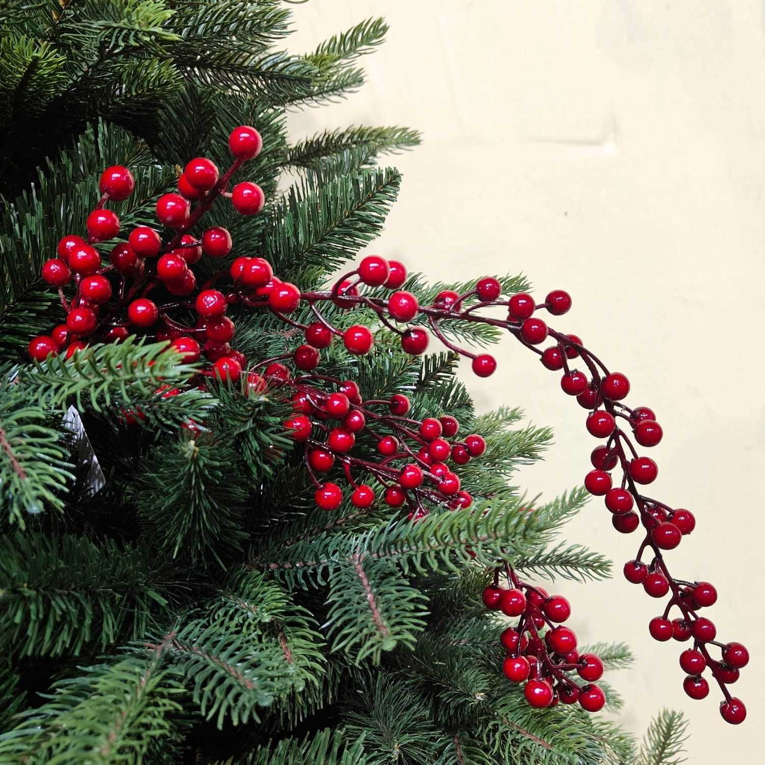 Escolhas para árvores de Natal de frutas vermelhas