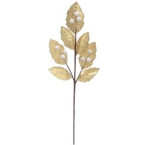 Świąteczne propozycje ze złotymi liśćmi