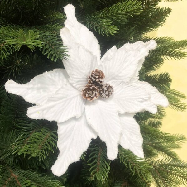 Christmas Tree White Flowers