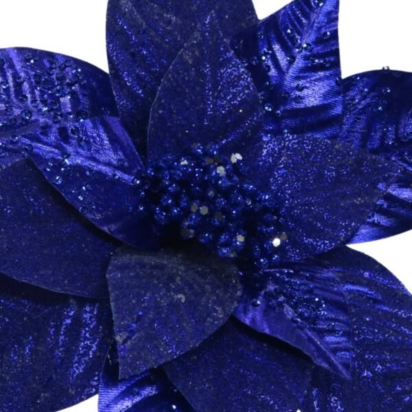 Blue Christmas Tree Flowers