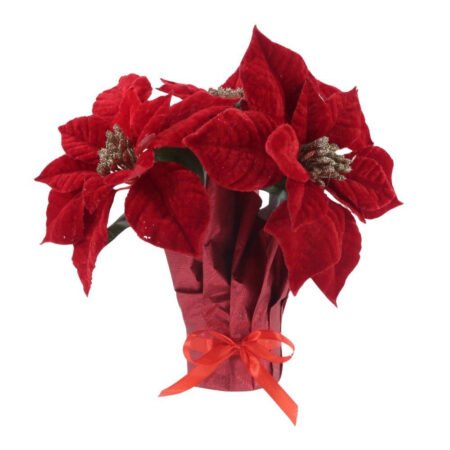 Poinsettia Table Decor