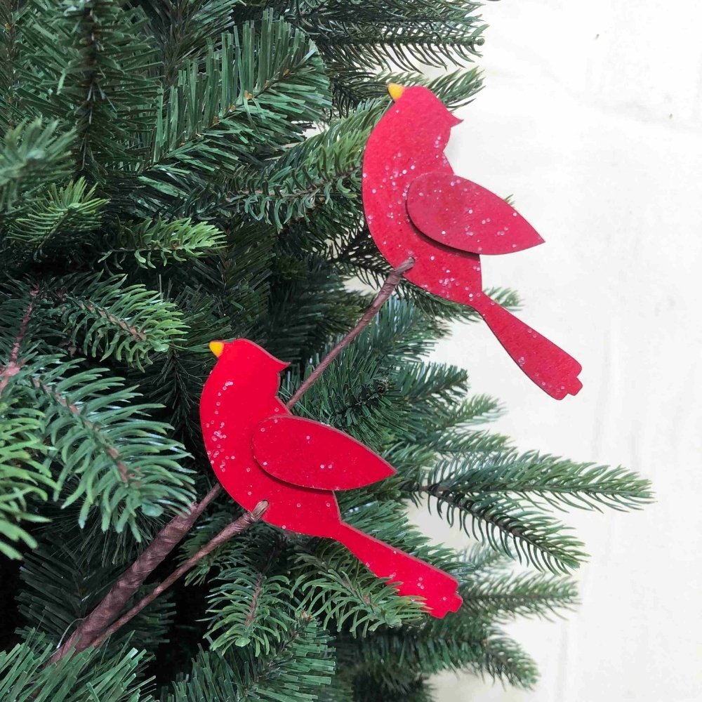 Красная подборка для рождественской елки