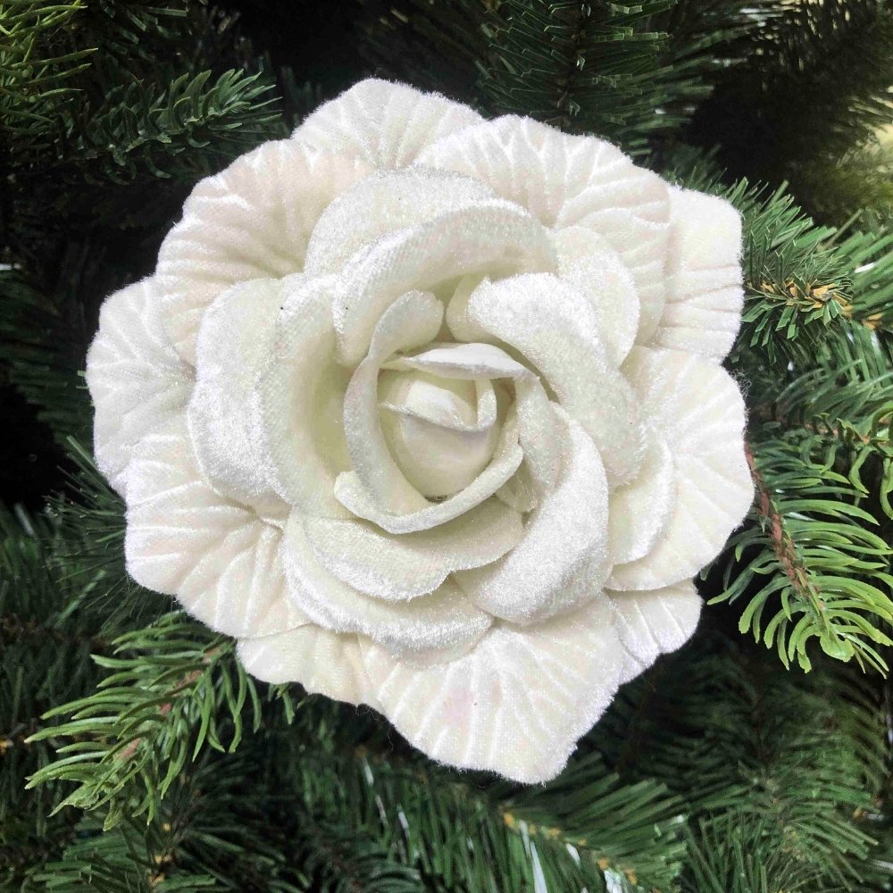 Рождественская Елка Белый Цветок