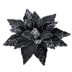 Black Christmas Flowers
