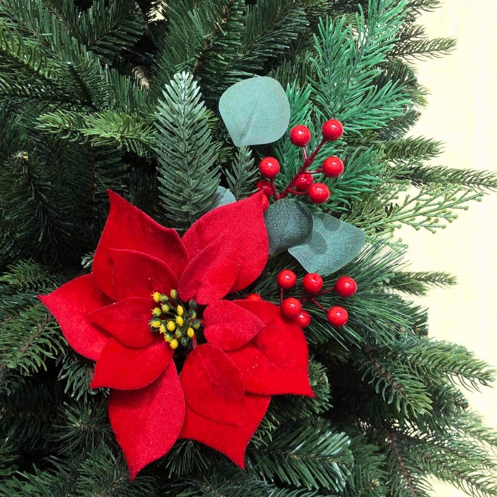 Рождественская елка Пуансеттия