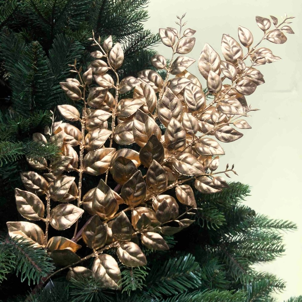 Escolhas de ouro para árvore de Natal