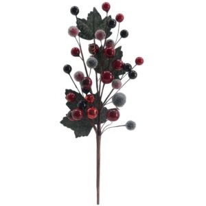 Sugared Berry Picks For Christmas Tree