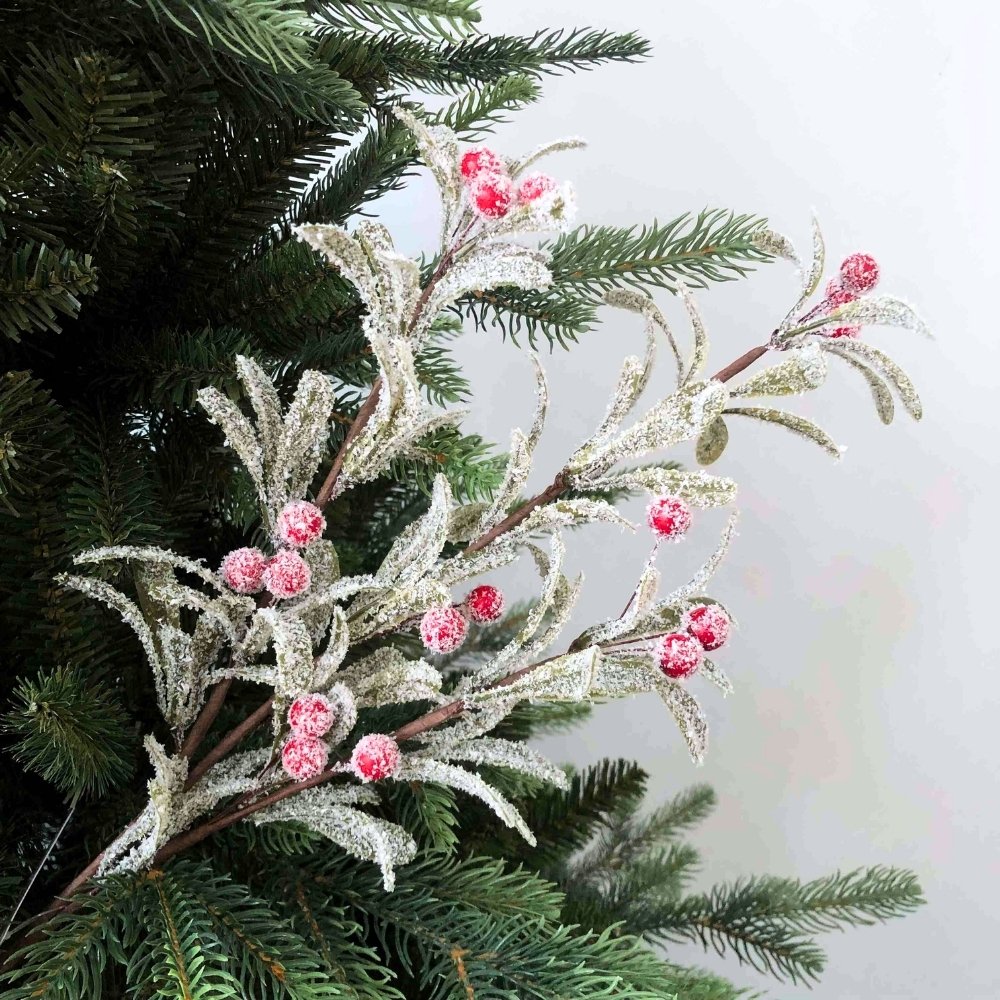 Снежные подборки для рождественской елки