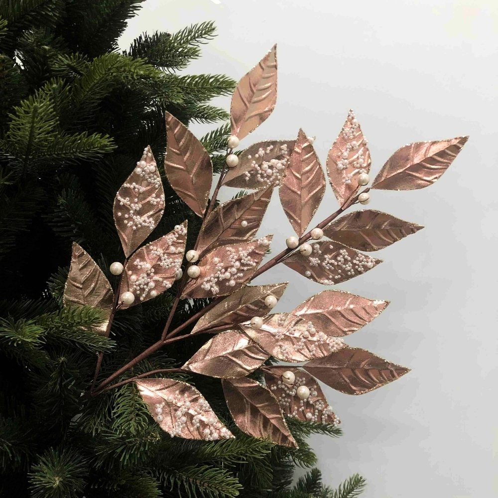 Выбор из розового золота для рождественской елки