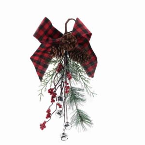 Ornamento per albero di Natale rosso