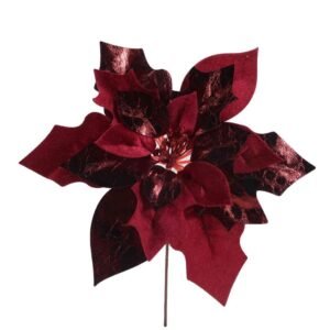 Artificial Red christmas Flowers
