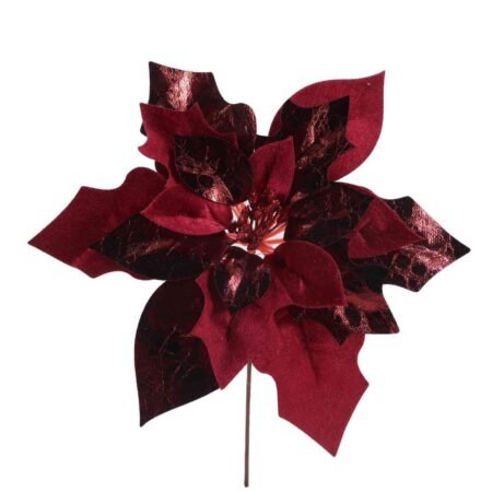 Artificial Red christmas Flowers