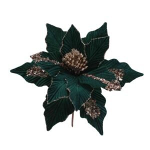 Poinsettia With Glitter