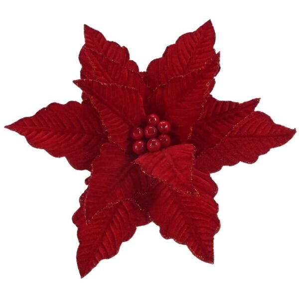 Red Poinsettia Christmas