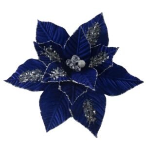 Blue Poinsettias