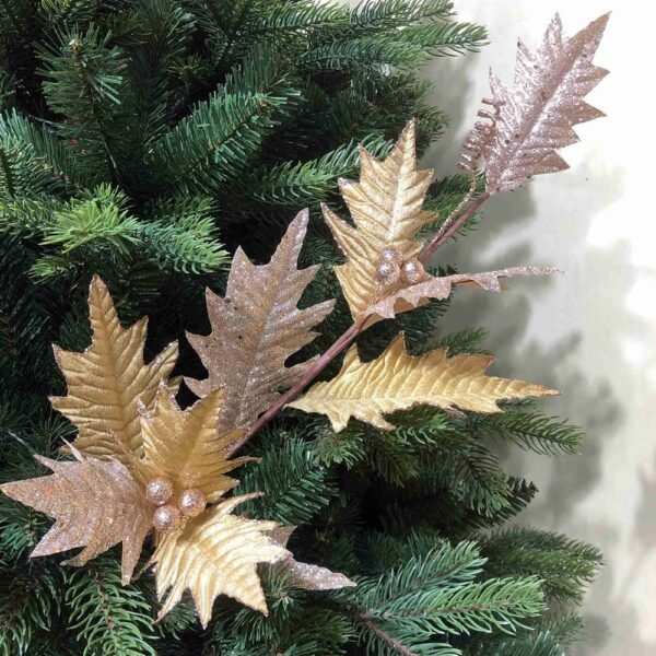 Gold Christmas Tree Picks