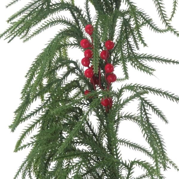 Real Touch Deluxe Faux Norfolk Pine Garland