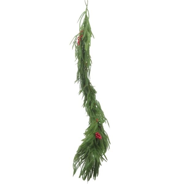 Real Touch Deluxe Faux Norfolk Pine Garland