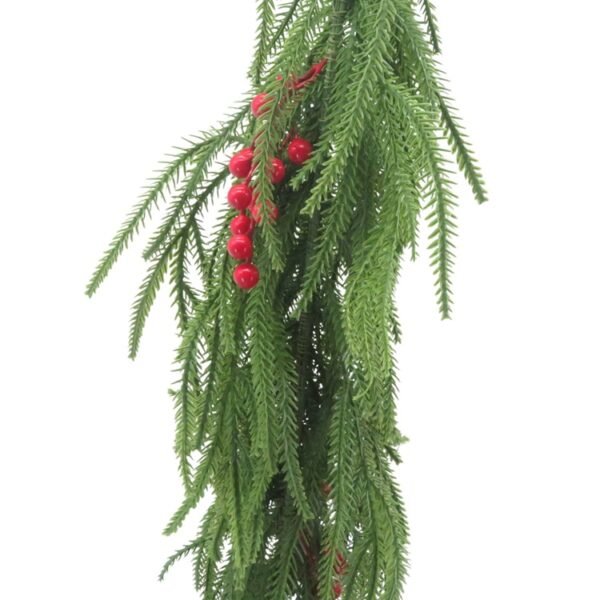 Real Touch Deluxe Faux Norfolk Pine Garland